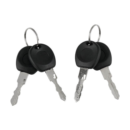 Pair Front Door Handles w/ Keys Lock Fit Seat Alhambra Fit VW for Polo 6N0837207