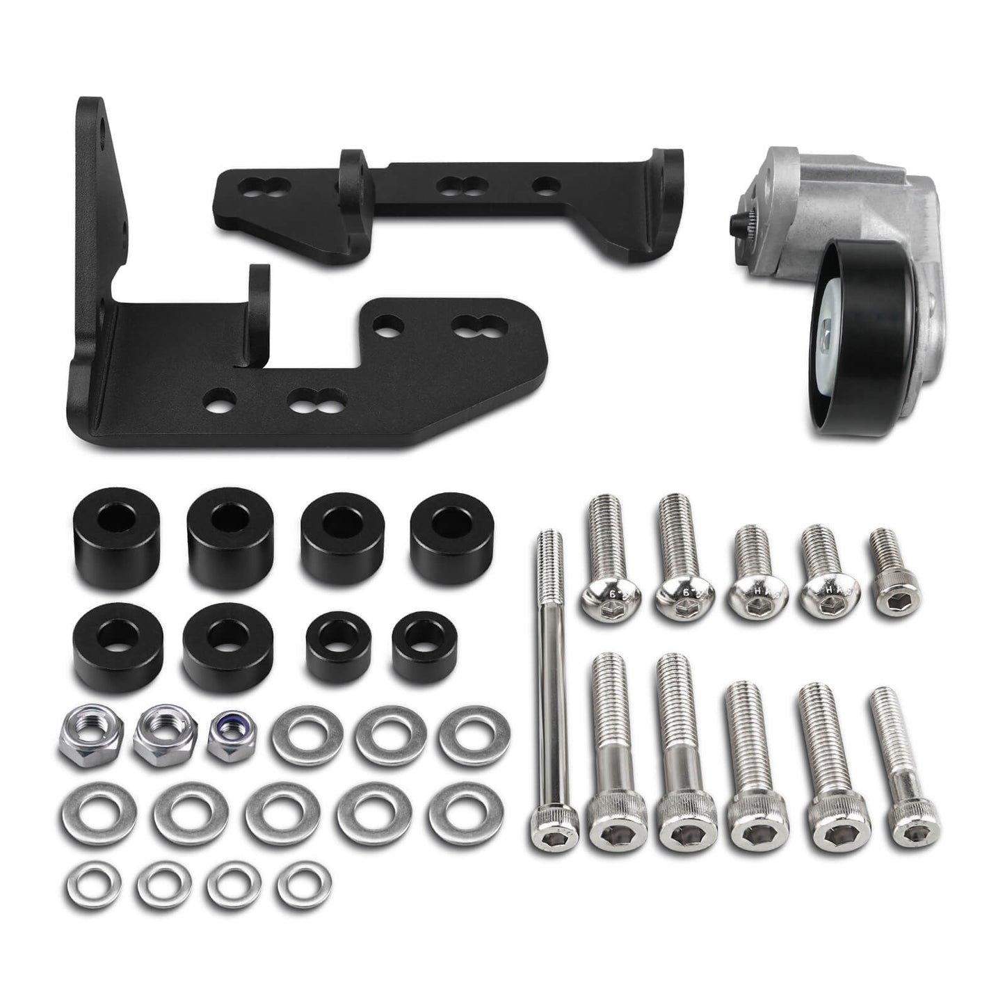 Pass Side Low Mount Sanden SD7B10 AC Bracket For LS Truck/SUV Engine 1999-2013