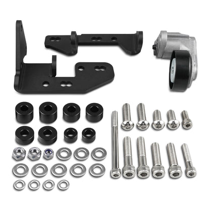 Pass Side Low Mount Sanden SD7B10 AC Bracket For LS Truck/SUV Engine 1999-2013