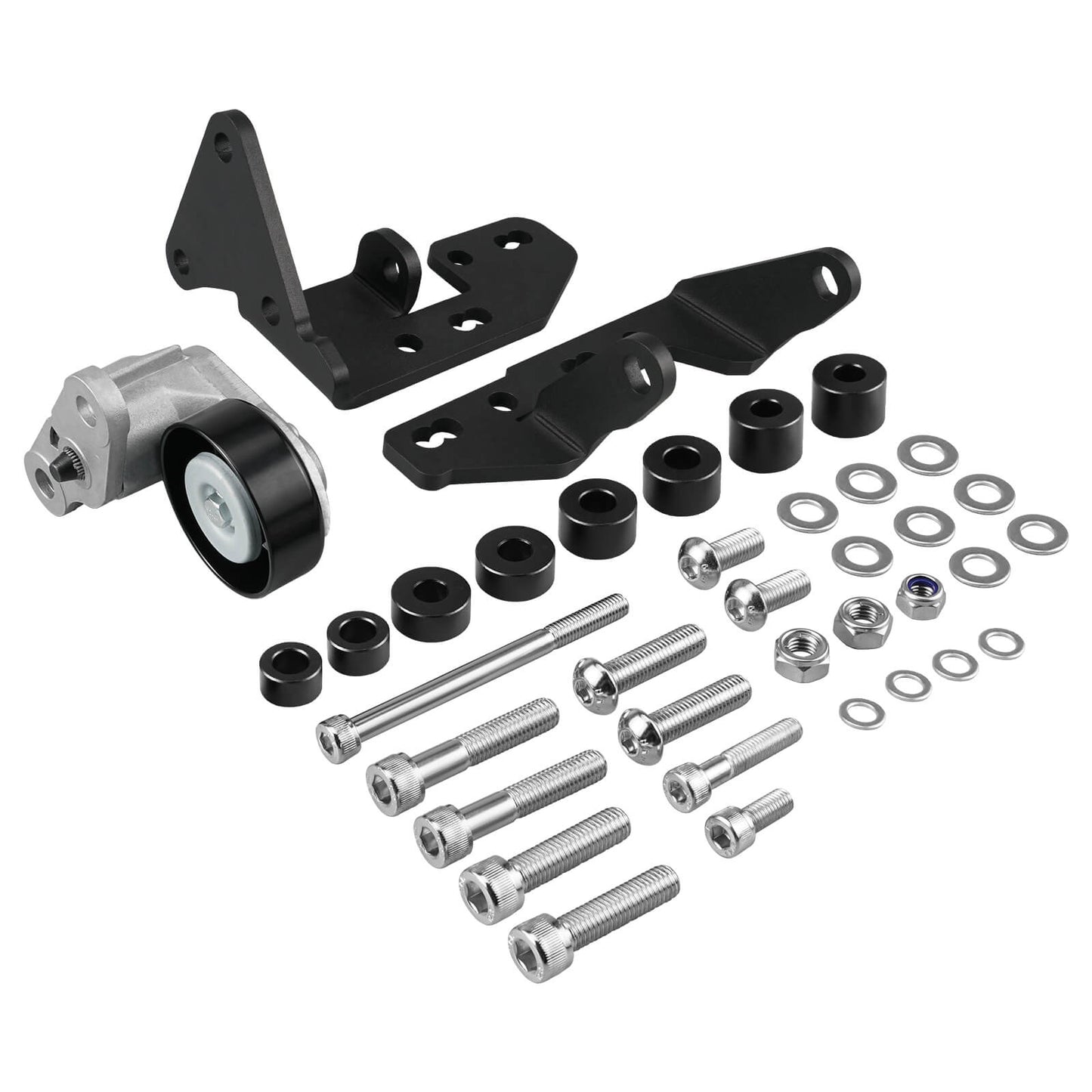 Pass Side Low Mount Sanden SD7B10 AC Bracket For LS Truck/SUV Engine 1999-2013