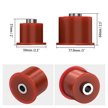 Poly Differential Bushings Kit For BMW E46 Z4 E85 E86 X3 E83