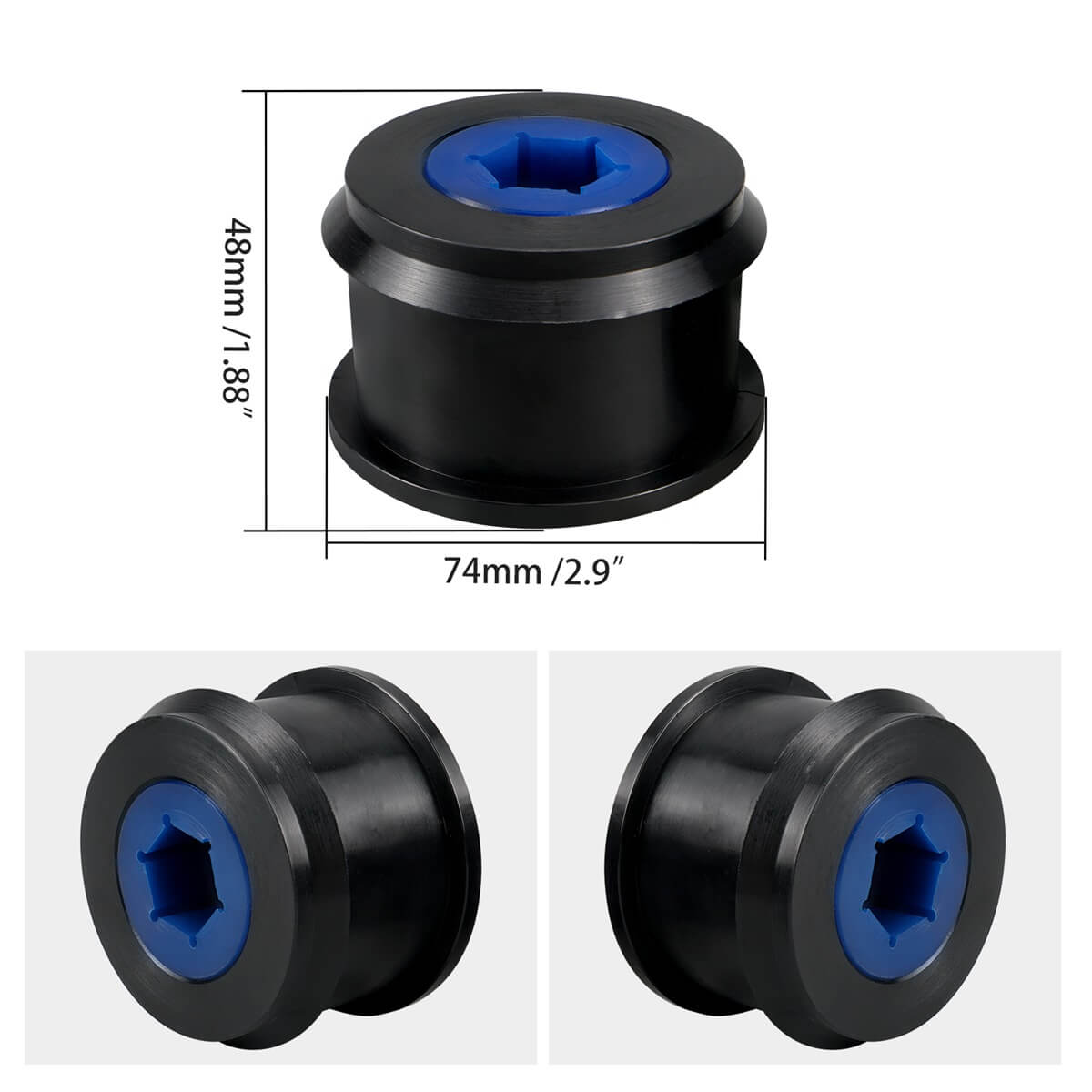 Poly Front Control Arm Bushings For BMW E46 Z4 E85 E86