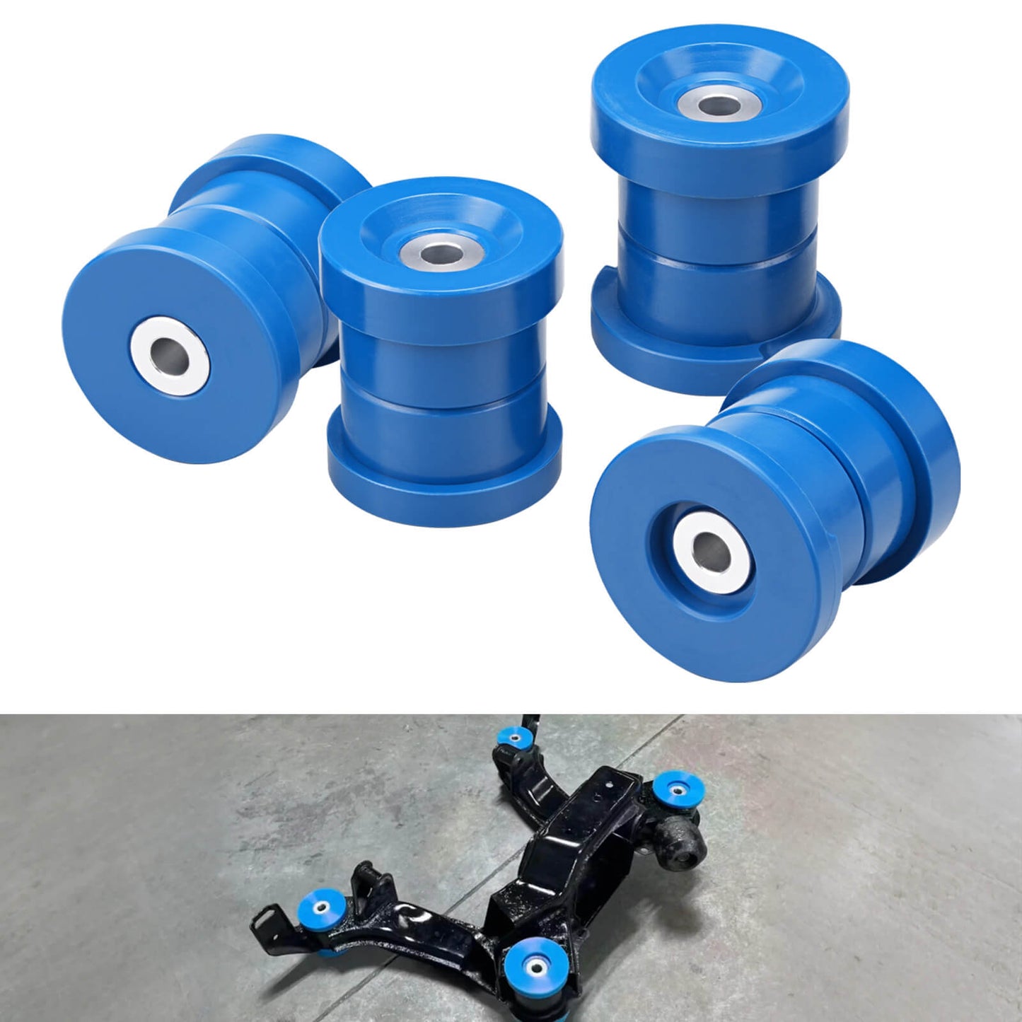 95A Polyurethane Rear Subframe Bushing Kit For BMW E36