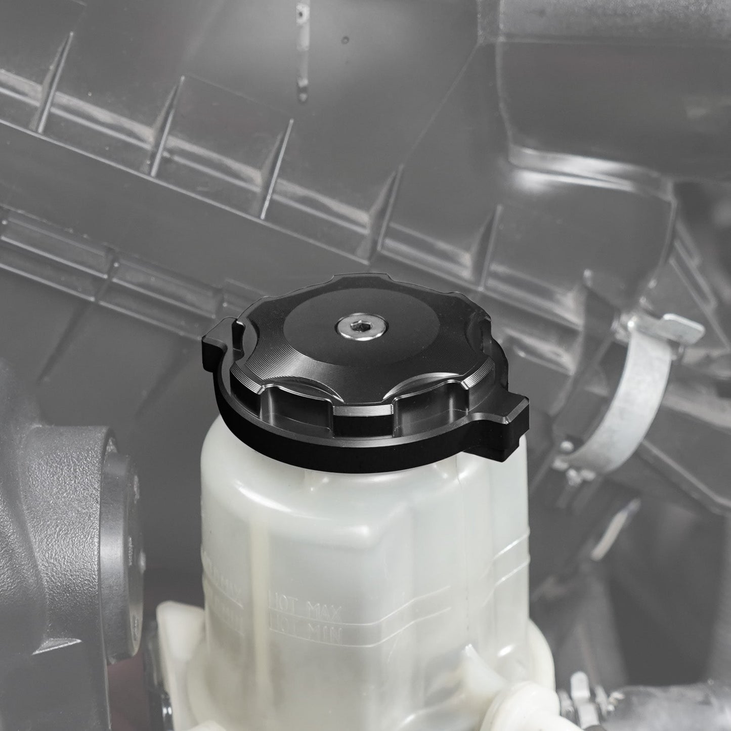 BEVINSEE Power Steering Fluid Reservoir Cap For Toyota 4Runner