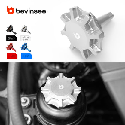 Power Steering Reservoir Cap Replacement For BMW E36 E46 E90 E39 Z4 E82 N54 N52 N55 N20