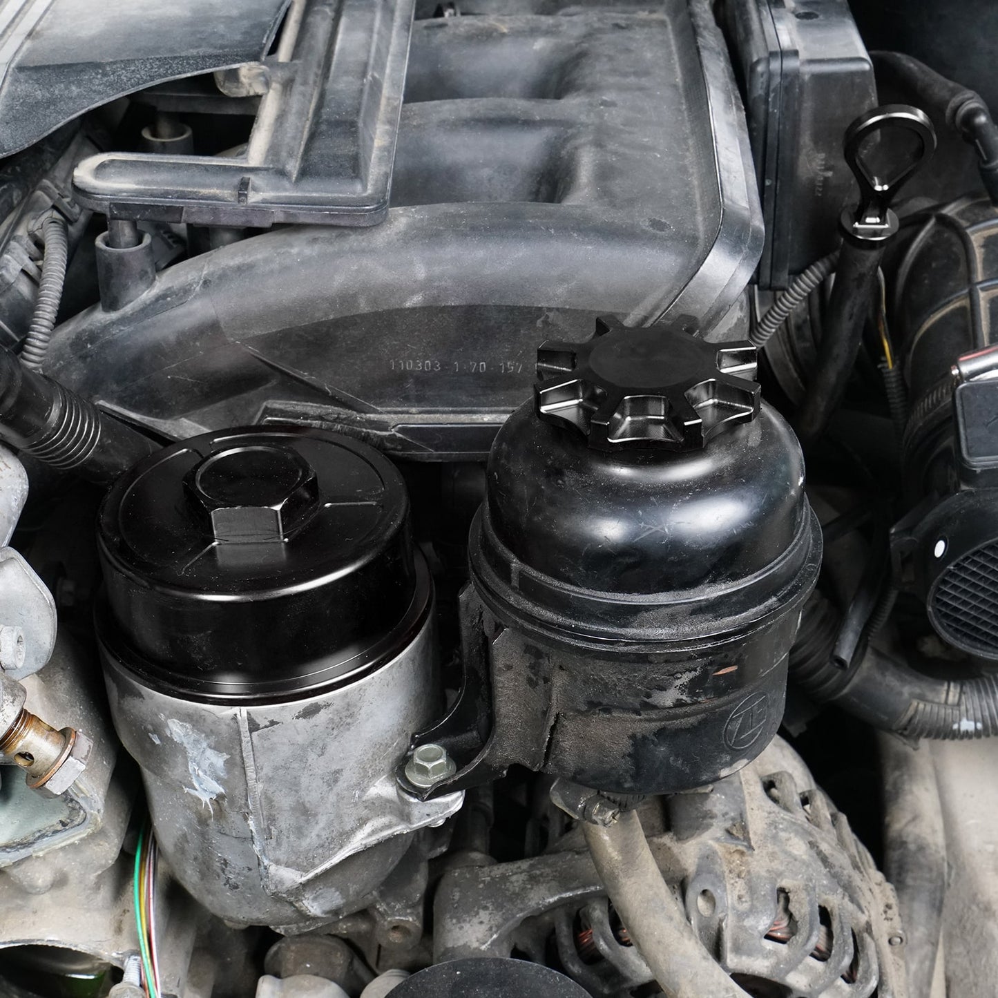 Power Steering Reservoir Cap Replacement For BMW E36 E46 E90 E39 Z4 E82 N54 N52 N55 N20