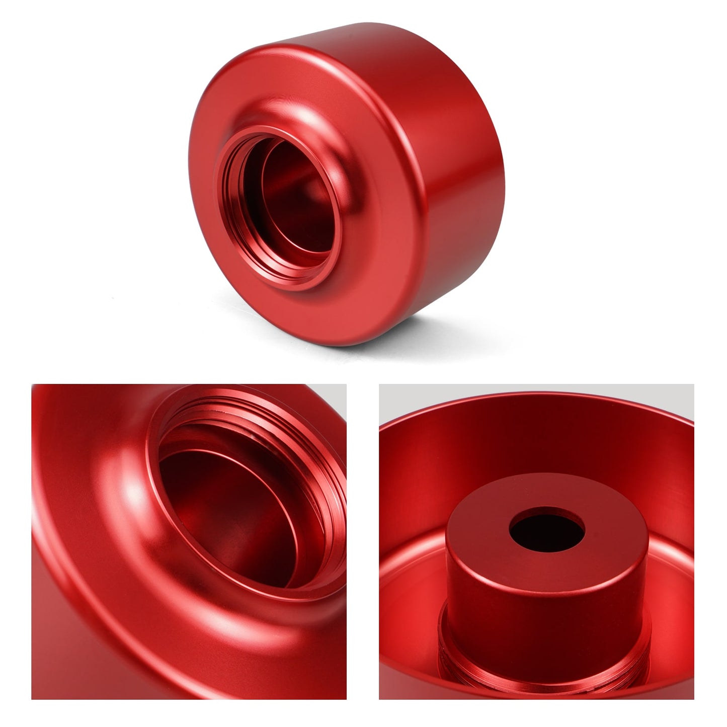 Aluminum Power Steering Reservoir Set For BMW E46 E60 E90 M3 E87 E88 E83 E84