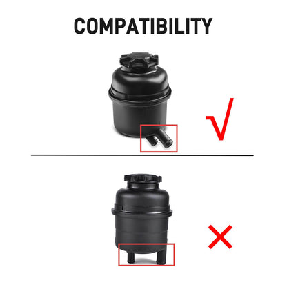 Billet Aluminum Power Steering Reservoir Upgrade Kit For BMW E90 E92 335i E82 E88 135i 1M M3 M5