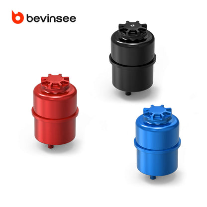 BEVINSEE Power Steering Reservoir Upgrade Kit For BMW E9X E8X E39 E60 E46 E36 X1 X3