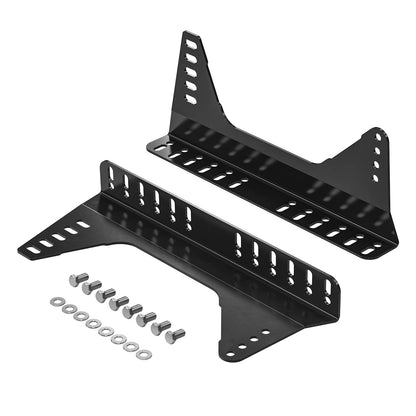 Aluminum Adjustable Racing Seat Floor Mount Adapters For BMW E36 E46