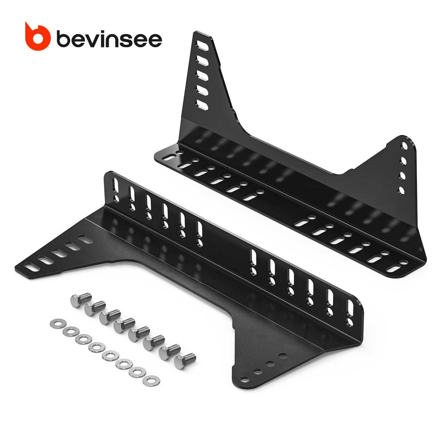 Aluminum Adjustable Racing Seat Floor Mount Adapters For BMW E36 E46