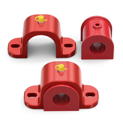 BEVINSEE Aluminum Rear Anti Roll Bar Mount with 80A Polyurethane Bushing For GOLF GTI MK7/7.5/8