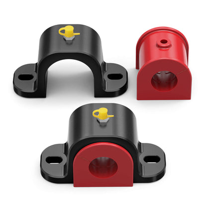 BEVINSEE Aluminum Rear Anti Roll Bar Mount with 80A Polyurethane Bushing For GOLF GTI MK7/7.5/8