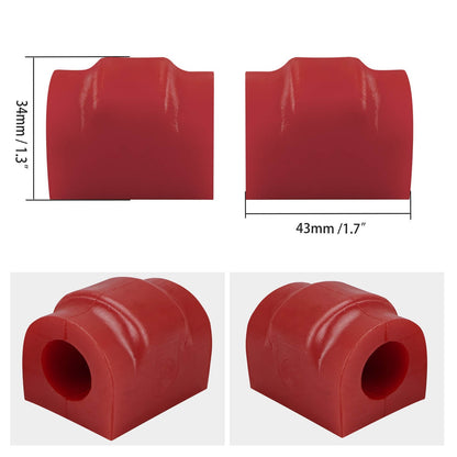 18mm Rear Anti Roll Sway Bar Poly Bush For BMW E36 E46 Z4 E85 E86