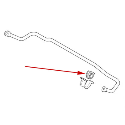 18mm Rear Anti Roll Sway Bar Poly Bush For BMW E36 E46 Z4 E85 E86