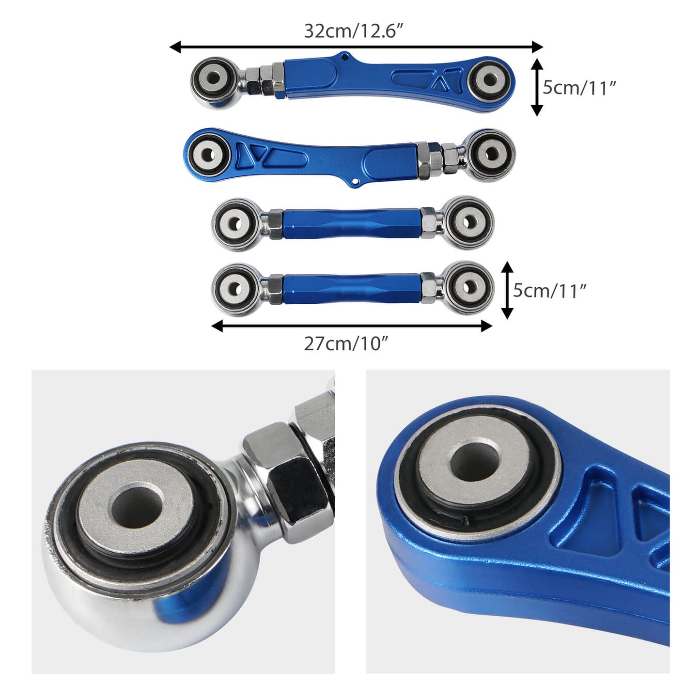 Adjustable Rear Camber Control & Toe Arm For Tesla Model S/X 2012-2019