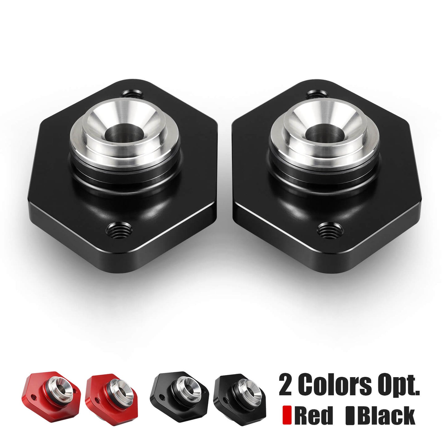 Rear lower shock mounts with polyurethane inserts BMW E90 E91 E92 E93 E84 X1 E81 E82 E87 E88
