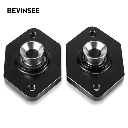 Uniball Rear Lower Shock Mounts Aluminum For BMW E90 E91 E92 E93 E84 X1 E81 E82 E87 E88