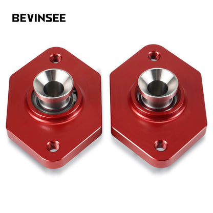 Uniball Rear Lower Shock Mounts Aluminum For BMW E90 E91 E92 E93 E84 X1 E81 E82 E87 E88