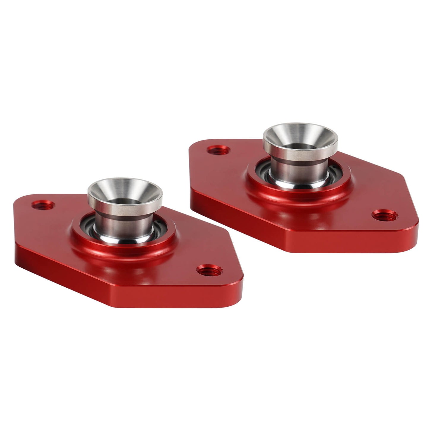 Uniball Rear Lower Shock Mounts Aluminum For BMW E90 E91 E92 E93 E84 X1 E81 E82 E87 E88