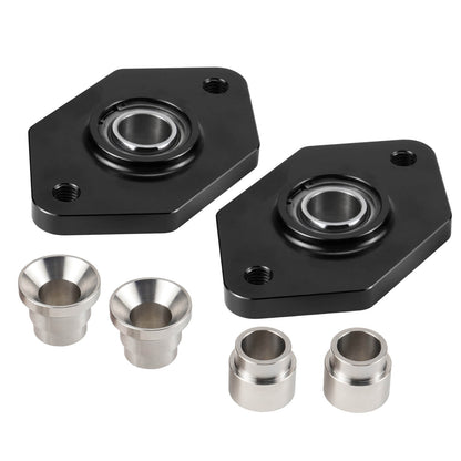 Uniball Rear Lower Shock Mounts Aluminum For BMW E90 E91 E92 E93 E84 X1 E81 E82 E87 E88