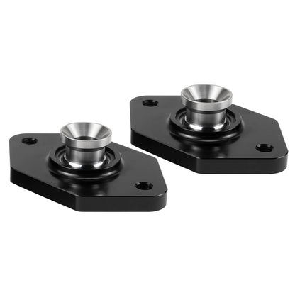 Uniball Rear Lower Shock Mounts Aluminum For BMW E90 E91 E92 E93 E84 X1 E81 E82 E87 E88