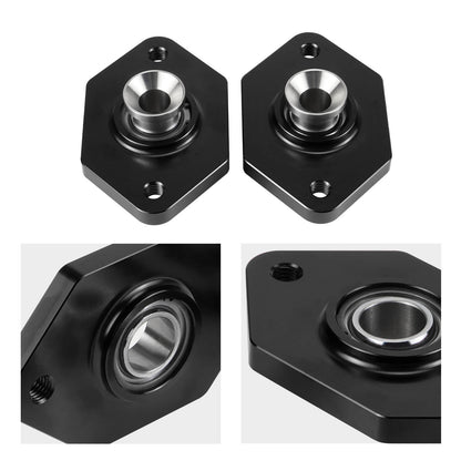 Uniball Rear Lower Shock Mounts Aluminum For BMW E90 E91 E92 E93 E84 X1 E81 E82 E87 E88