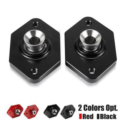 Uniball Rear Lower Shock Mounts Aluminum For BMW E90 E91 E92 E93 E84 X1 E81 E82 E87 E88