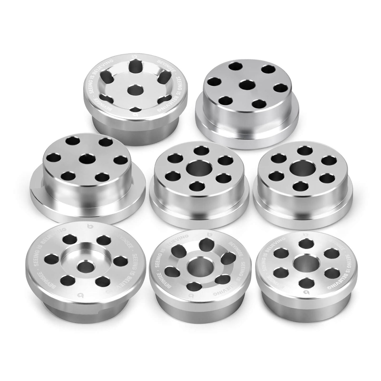 Solid Aluminum Rear Subframe Bushing Kit For BMW E46 1999-2006