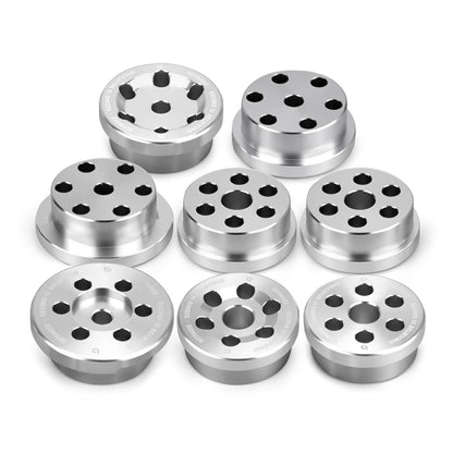 Solid Aluminum Rear Subframe Bushing Kit For BMW E46 1999-2006