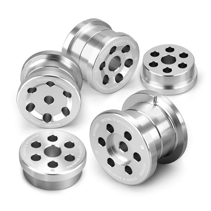 Solid Aluminum Rear Subframe Bushing Kit For BMW E46 1999-2006