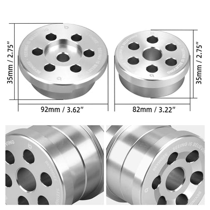 Solid Aluminum Rear Subframe Bushing Kit For BMW E46 1999-2006