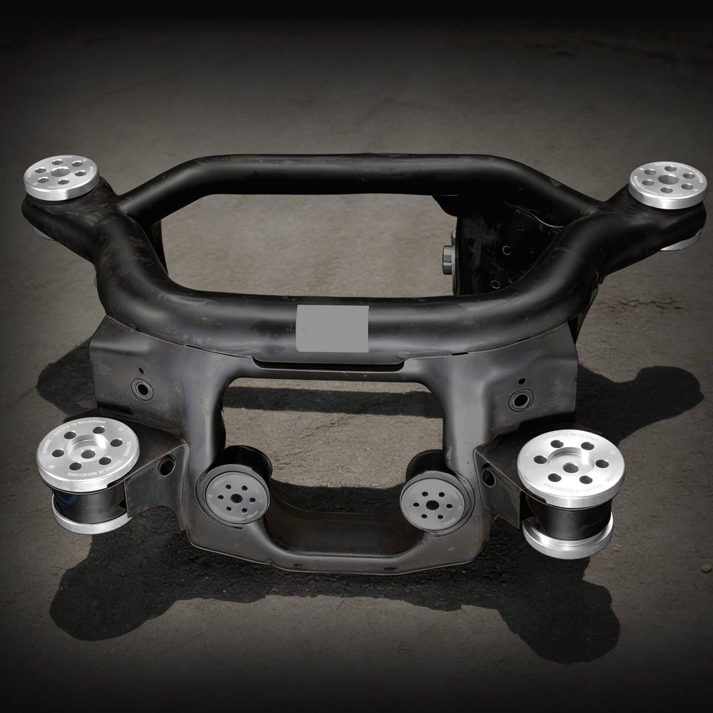 Solid Aluminum Rear Subframe Bushing Kit For BMW E46 1999-2006