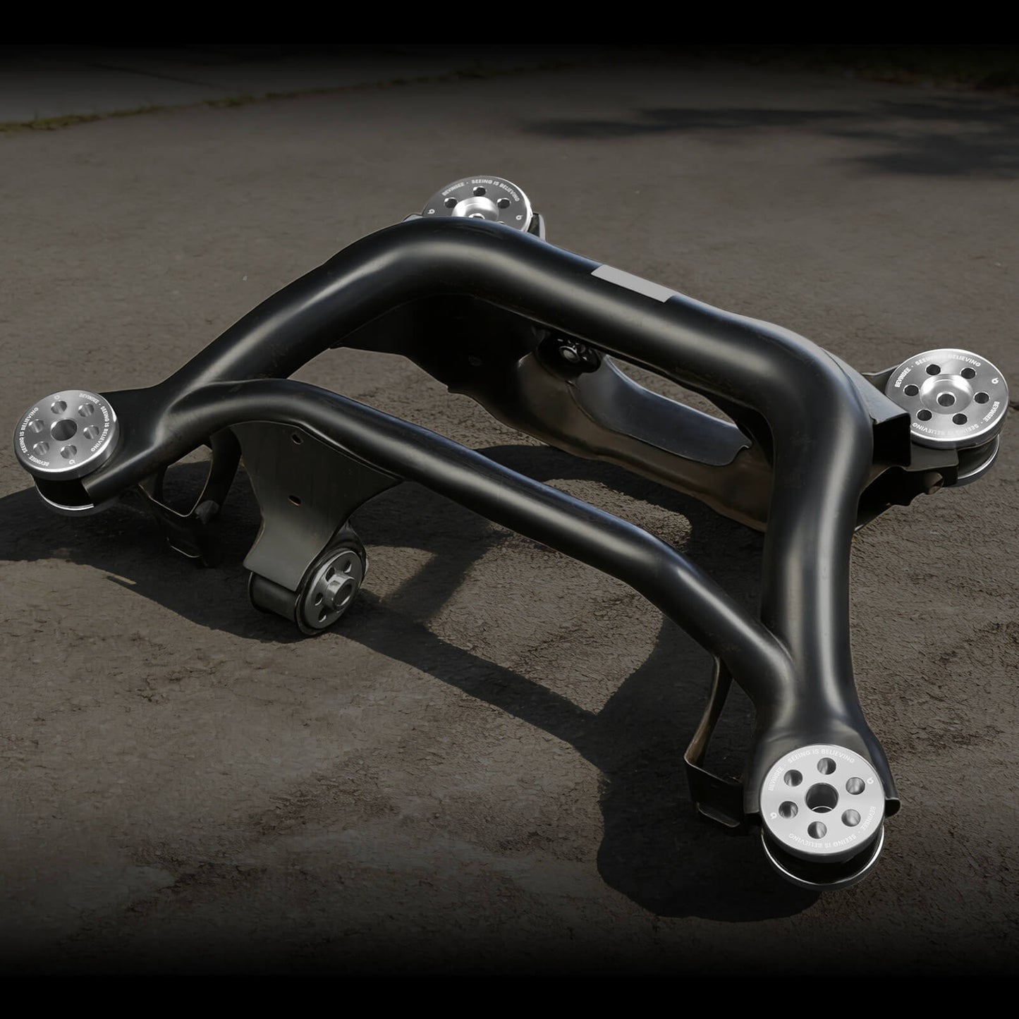 Solid Aluminum Rear Subframe Bushing Kit For BMW E46 1999-2006