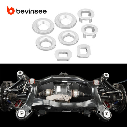 Aluminum Rear Subframe Mount Insert Kit For BMW E82 E88 E90 E92 None-M