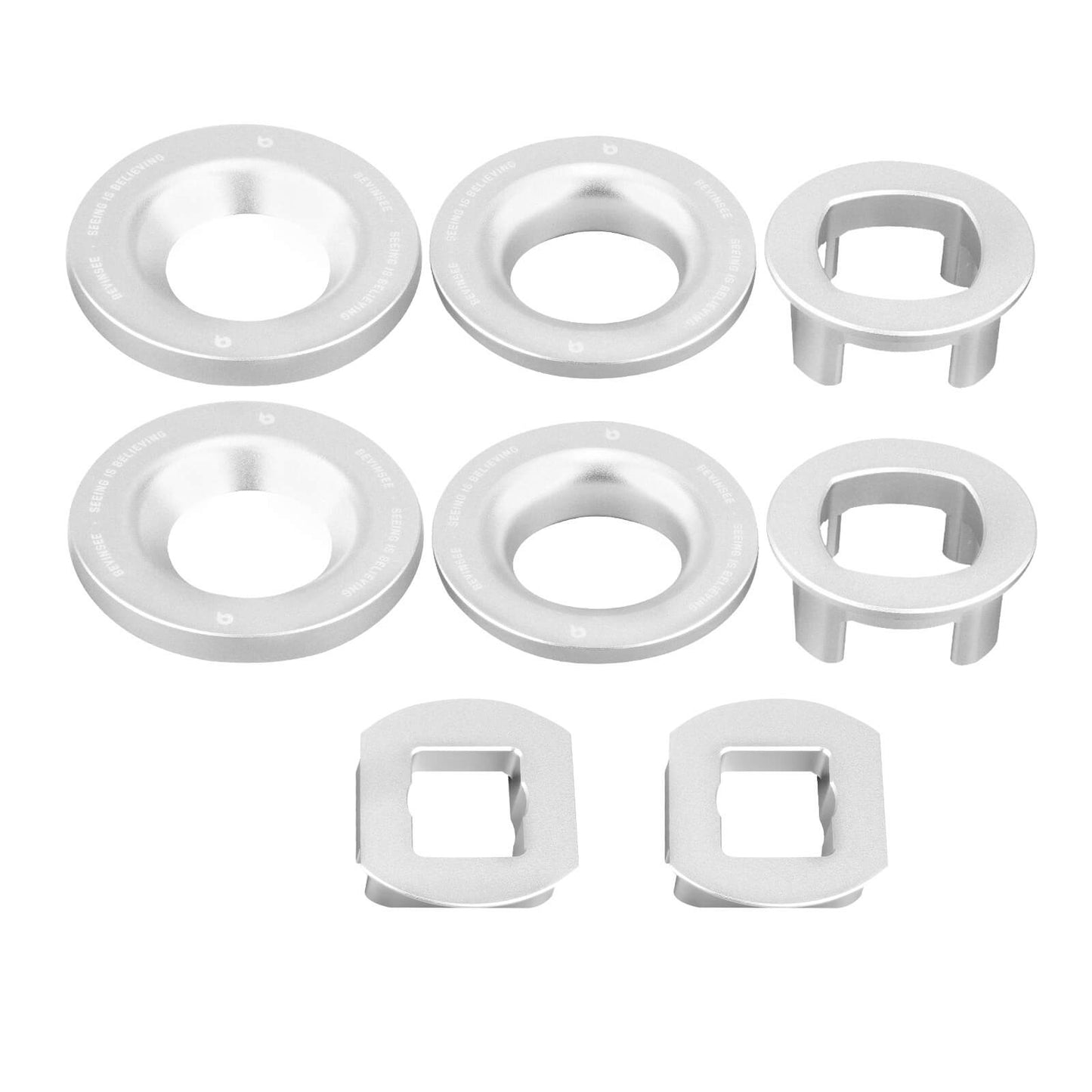 Aluminum Rear Subframe Mount Insert Kit For BMW E82 E88 E90 E92 None-M