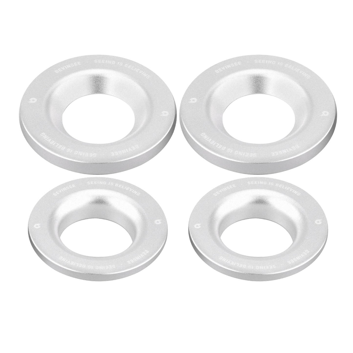 Aluminum Rear Subframe Mount Insert Kit For BMW E82 E88 E90 E92 None-M