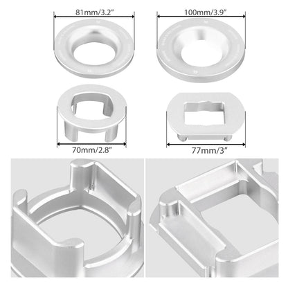 Aluminum Rear Subframe Mount Insert Kit For BMW E82 E88 E90 E92 None-M