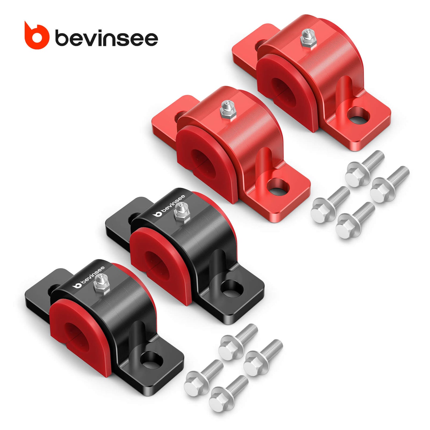 Rear Suspension Stabilizer Bar Bushings Kit For Toyota 4Runner FJ Cruiser 2010-2024