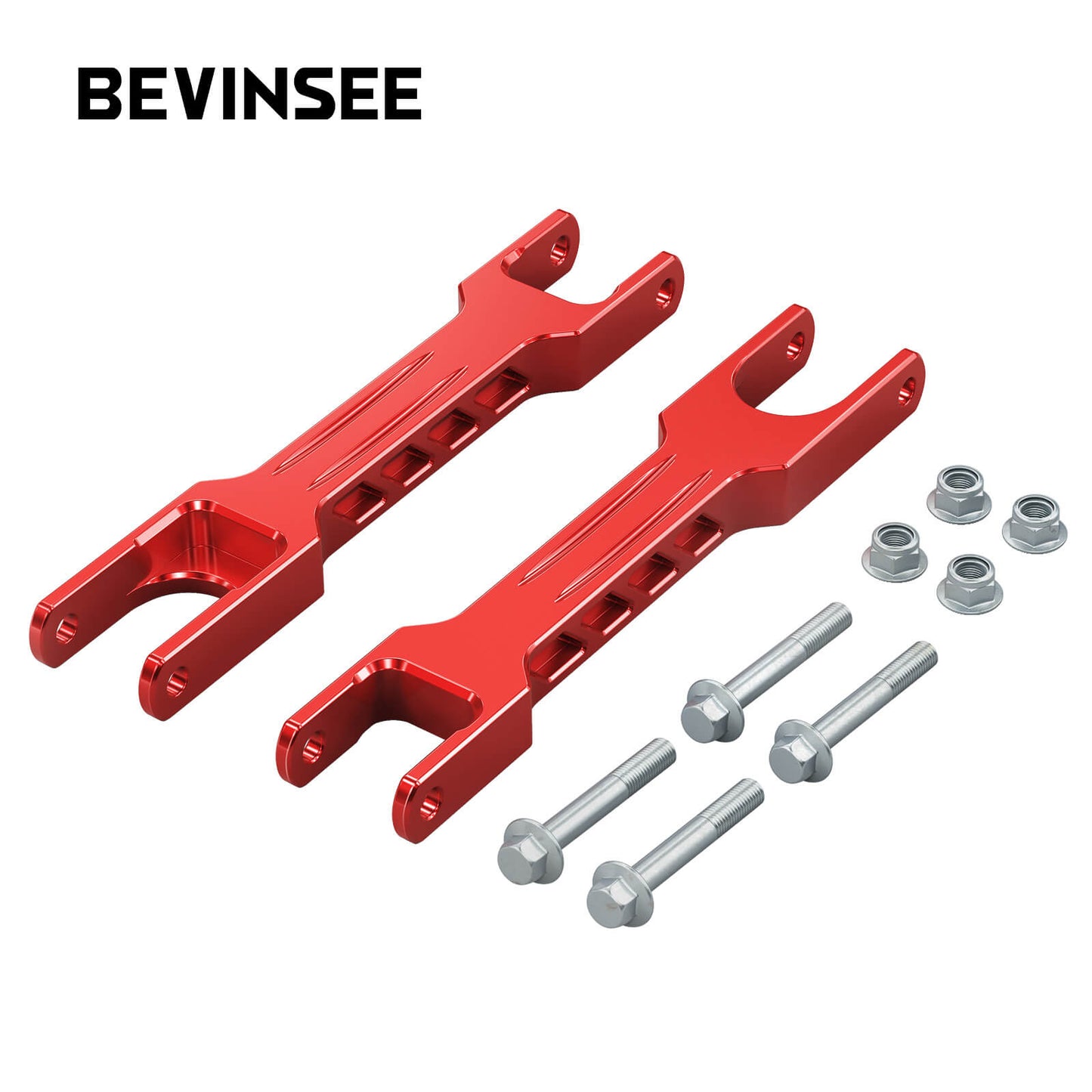 Billet Aluminum Rear Trailing Arm Set For BMW E82 E87 E88 E90 E92 M3 1M 335i 135i X1 E84