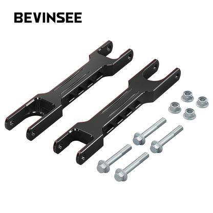 Billet Aluminum Rear Trailing Arm Set For BMW E82 E87 E88 E90 E92 M3 1M 335i 135i X1 E84