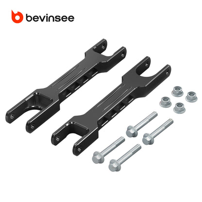 Aluminum Rear Trailing Arm Set & Bearings For BMW E82 E87 E88 E90 E92 M3 1M 335i 135i X1 E84