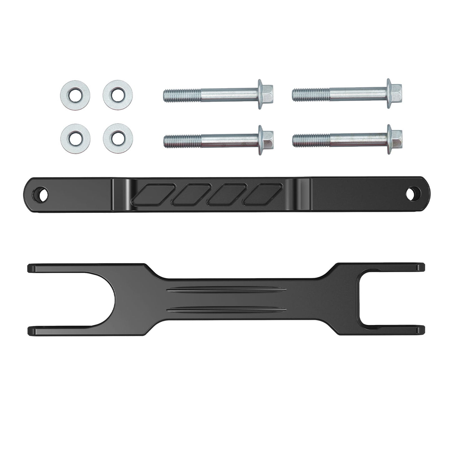 Aluminum Rear Trailing Arm Set & Bearings For BMW E82 E87 E88 E90 E92 M3 1M 335i 135i X1 E84
