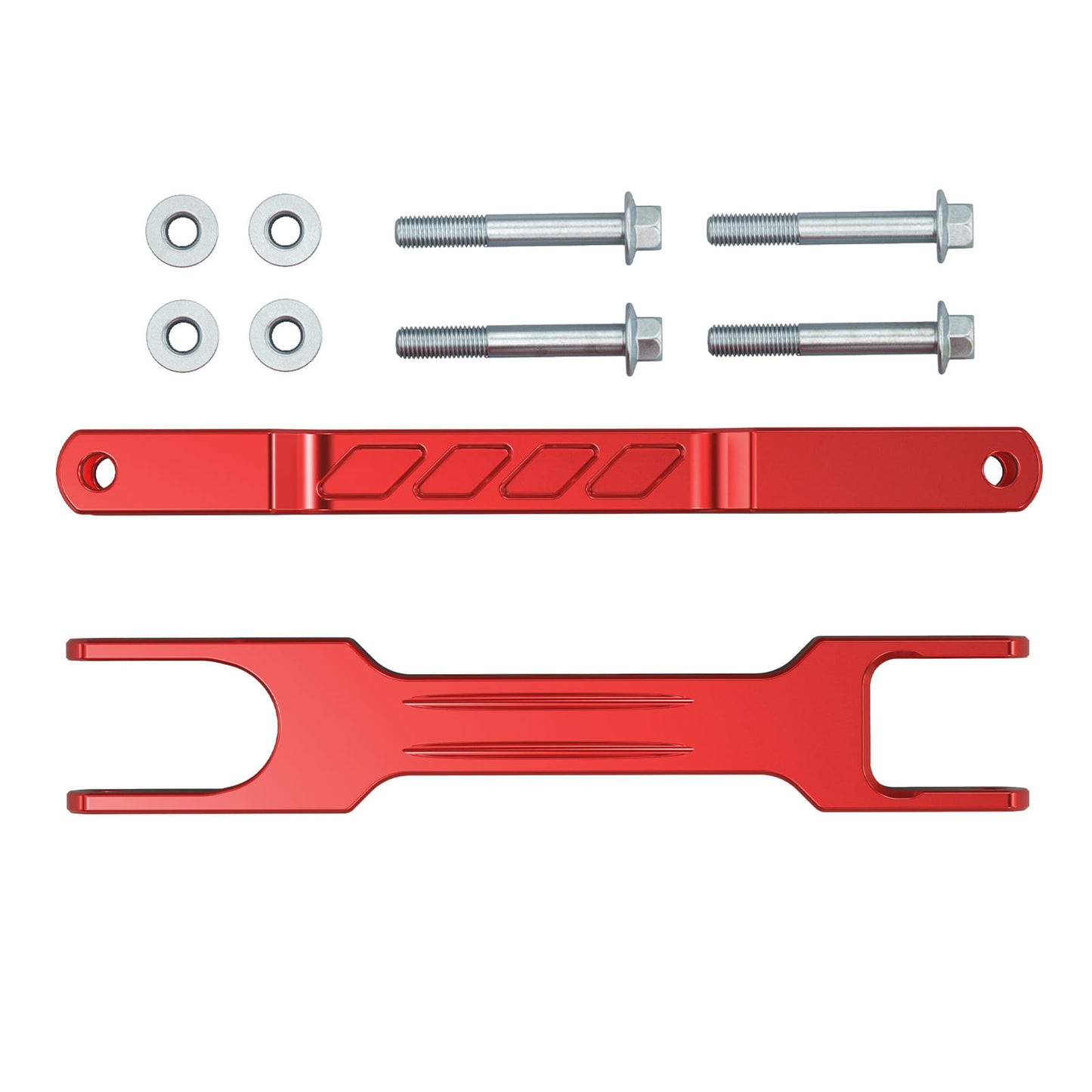 Aluminum Rear Trailing Arm Set & Bearings For BMW E82 E87 E88 E90 E92 M3 1M 335i 135i X1 E84