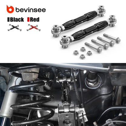 BEVINSEE Rear Upper Adjustable Control Arm For Toyota 4Runner 2010-2024