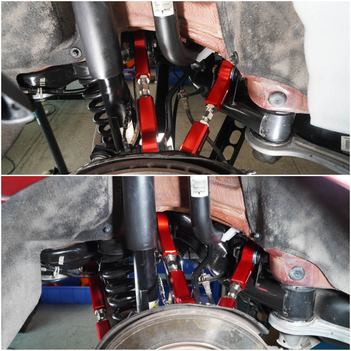 Adjustable Rear Upper Camber Arms With Monoball For BMW E82 E88 E90 E92 E93