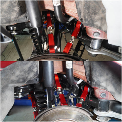 Adjustable Rear Upper Camber Arms With Monoball For BMW E82 E88 E90 E92 E93