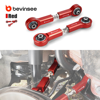 Adjustable Rear Upper Camber Arms With Monoball For BMW E82 E88 E90 E92 E93