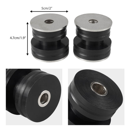 Rear Upper Shock Mount Polyurethane Bushings For BMW E8X E9X