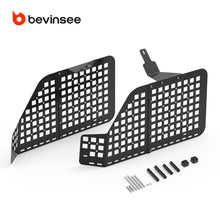 BEVINSEE Rear Window Storage Panel For Toyota 4Runner 2010-2024